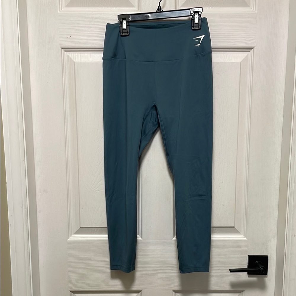 Gymshark | Teal | Align Style | Crop Leggings | Size M